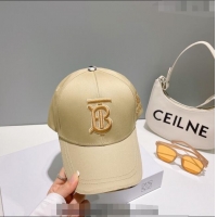 Top Quality Burberry TB Baseball Hat 0512 Beige 2023