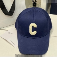 New Fashion Celine C Baseball Hat 051212 Royal Blue 2023