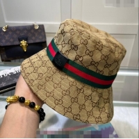 New Fashion Gucci GG Canvas Bucket Hat 0512 Beige 2023