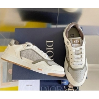 Purchase Dior B27 Low-Top Sneakers in Calfskin White/Grey 122692