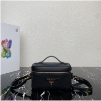 New Fashion Prada Leather mini-bag 1BH202 black