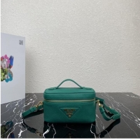 Reasonable Price Prada Leather mini-bag 1BH202 green