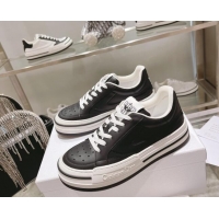 Pretty Style Dior Fall Low-top Sneakers in Calf Leather Black 1226119