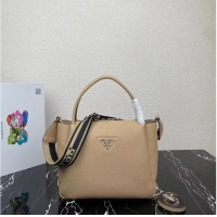 Reasonable Price Prada Leather shoulder bag 1NC175 Sand Beige