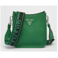 Super Quality Prada Leather mini shoulder bag 1BH191 Green