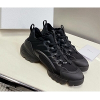 Best Price Dior D-Connect Sneakers in Black 2 Technical Fabric 0329012