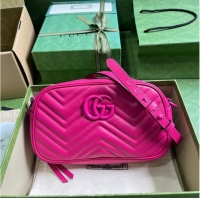 Reasonable Price Gucci GG MARMONT MATELASSE SHOULDER BAG 447632 plum