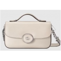 Buy Inexpensive Gucci PETITE GG MINI SHOULDER BAG 739722 white