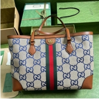 Famous Brand Gucci OPHIDIA JUMBO GG MEDIUM TOTE 631685