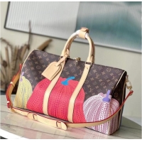 New Fashion Louis Vuitton Monogram Canvas LV x YK Keepall 45 M46471