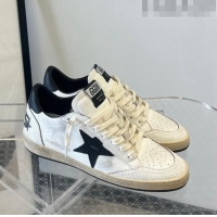 ​Top Grade Golden Goose GGDB Ball Star Calfskin Sneaker 0208 White/Black 2023