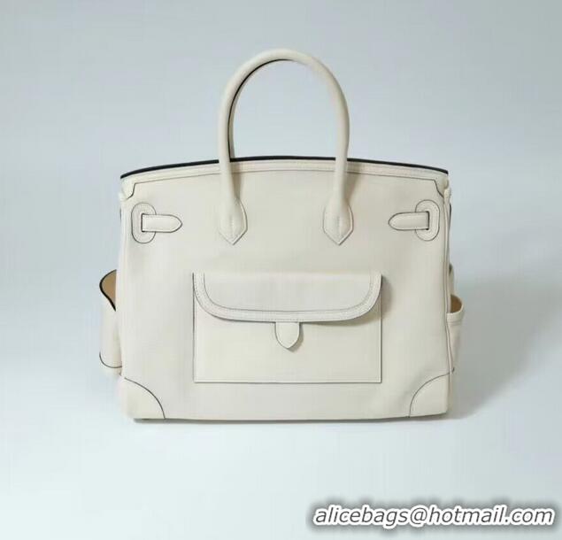 Best Price Hermes Original Leather Bag H6321 White