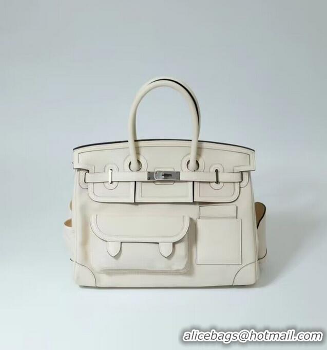 Best Price Hermes Original Leather Bag H6321 White