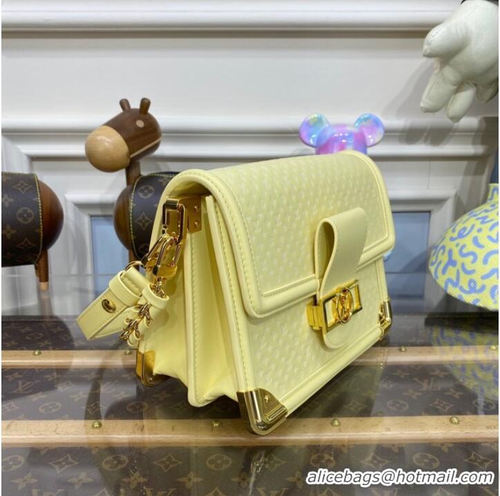 Hot Sell Cheap Louis vuitton Monogram Empreinte Dauphine MM M22276 Yellow