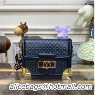 Louis Vuitton Monogram Empreinte Dauphine PM M22597 black