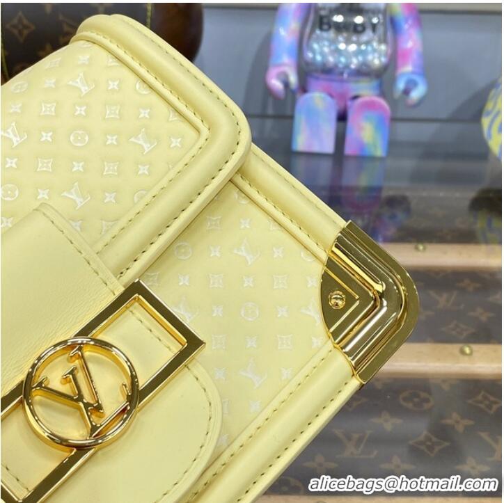 Buy Inexpensive Louis vuitton Monogram Empreinte Dauphine PM M22597 yellow