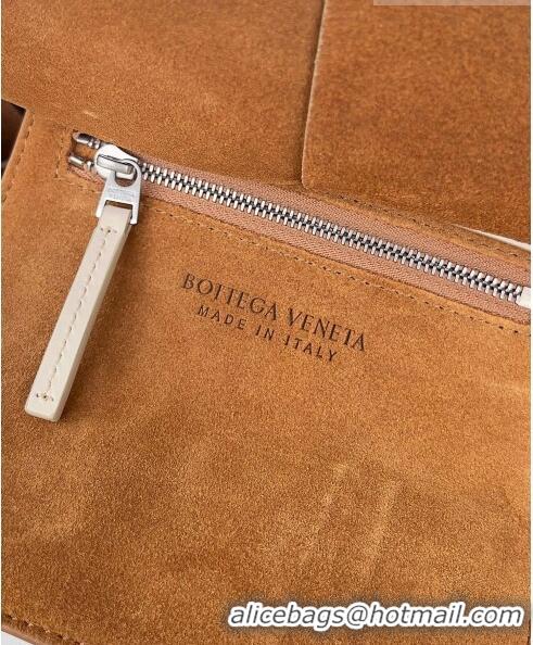 Good Product Bottega Veneta Mini Arco Tote Bag in intreccio Smooth Calfskin 600606 Beige 2023