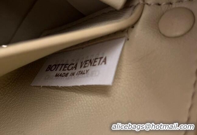 Buy Cheap Bottega Veneta Small Brick Cassette Bag in Intreccio Lambskin 729166 Beige 2023