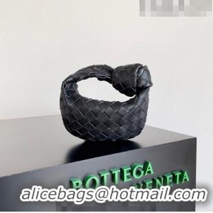 Good Taste Bottega Veneta Candy Jodie Bag in Intreccio Leather 730828 Black/Gold 2023