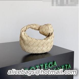 Promotional Bottega Veneta Candy Jodie Bag in Intreccio Leather 730828 Beige 2023