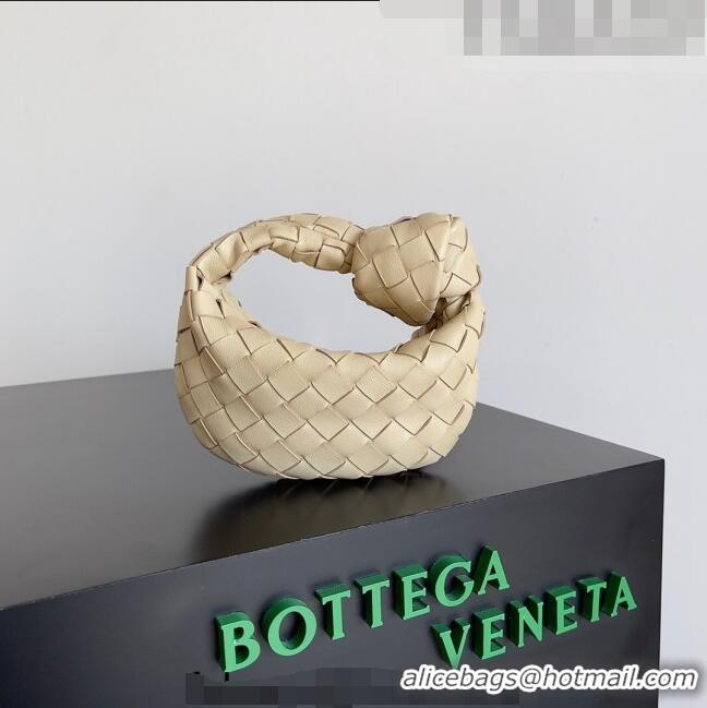 Promotional Bottega Veneta Candy Jodie Bag in Intreccio Leather 730828 Beige 2023