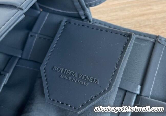 New Design Bottega Veneta Candy Cassette Intreccio Leather Mini Bag 667048 Grey 2023