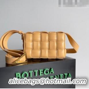 Buy Discount Bottega Veneta Small Padded Cassette Cross-body Bag 717506 Apricot 2023