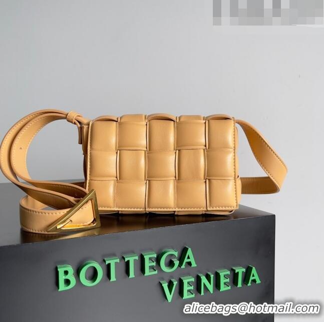 Buy Discount Bottega Veneta Small Padded Cassette Cross-body Bag 717506 Apricot 2023