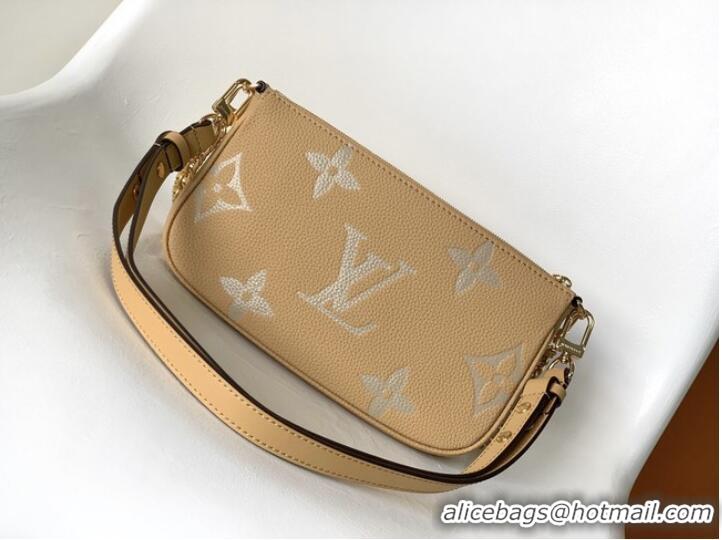 Promotional Louis Vuitton Monogram Empreinte MULTI POCHETTE ACCESSOIRES M45777 Brown