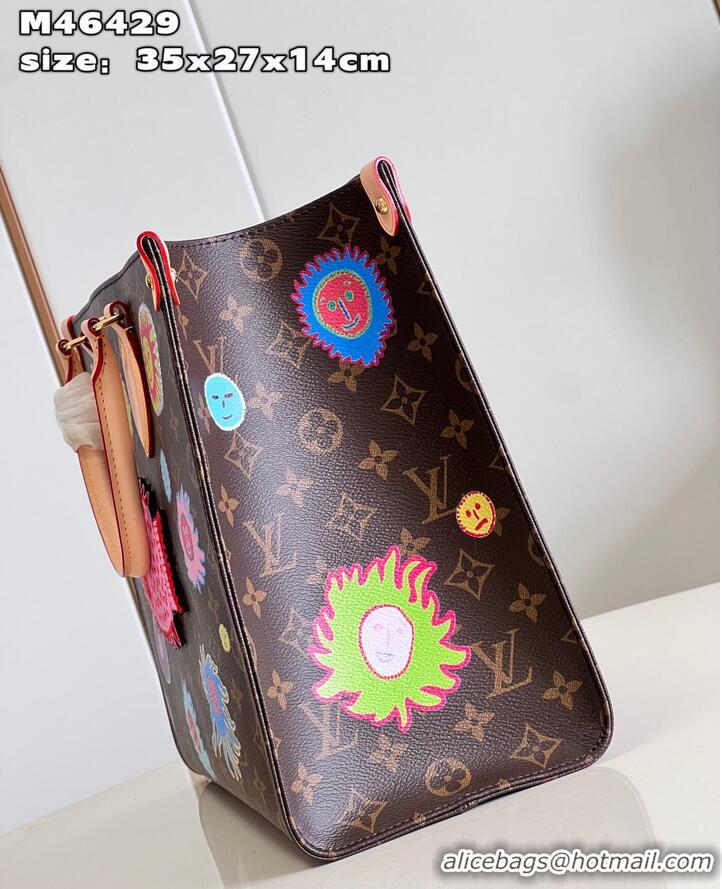 Buy Cheapest Louis Vuitton Monogram Canvas LV x YK OnTheGo MM M46429