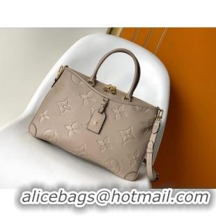 Good Taste Louis Vuitton Monogram Empreinte Trianon MM M46504 Tourterelle Gray