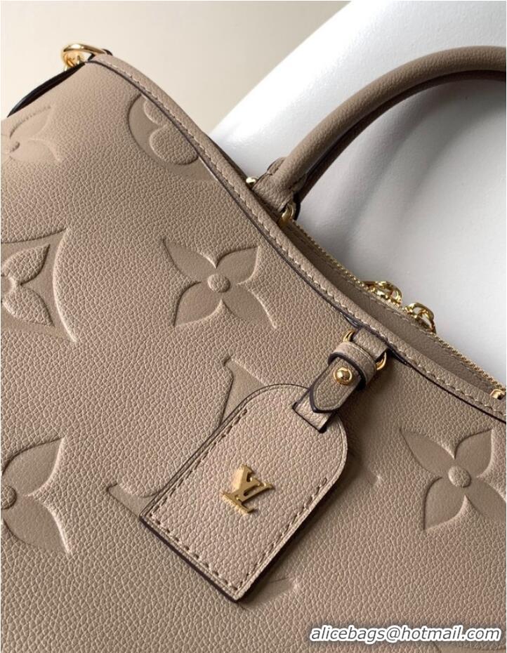 Good Taste Louis Vuitton Monogram Empreinte Trianon MM M46504 Tourterelle Gray