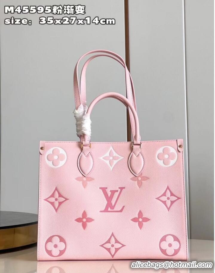 Shop Discount Louis Vuitton Monogram Empreinte OnTheGo MM M46542 Gradient Pink