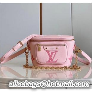 Reasonable Price Louis Vuitton Mini Bumbag M82208 Gradient Pink