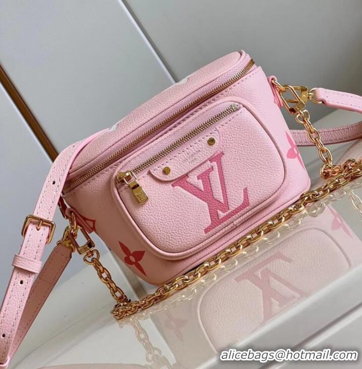 Reasonable Price Louis Vuitton Mini Bumbag M82208 Gradient Pink