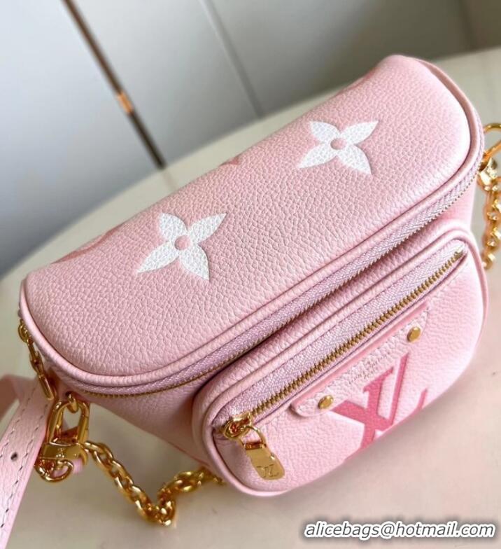 Reasonable Price Louis Vuitton Mini Bumbag M82208 Gradient Pink