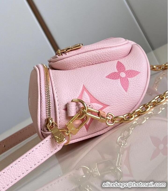 Reasonable Price Louis Vuitton Mini Bumbag M82208 Gradient Pink