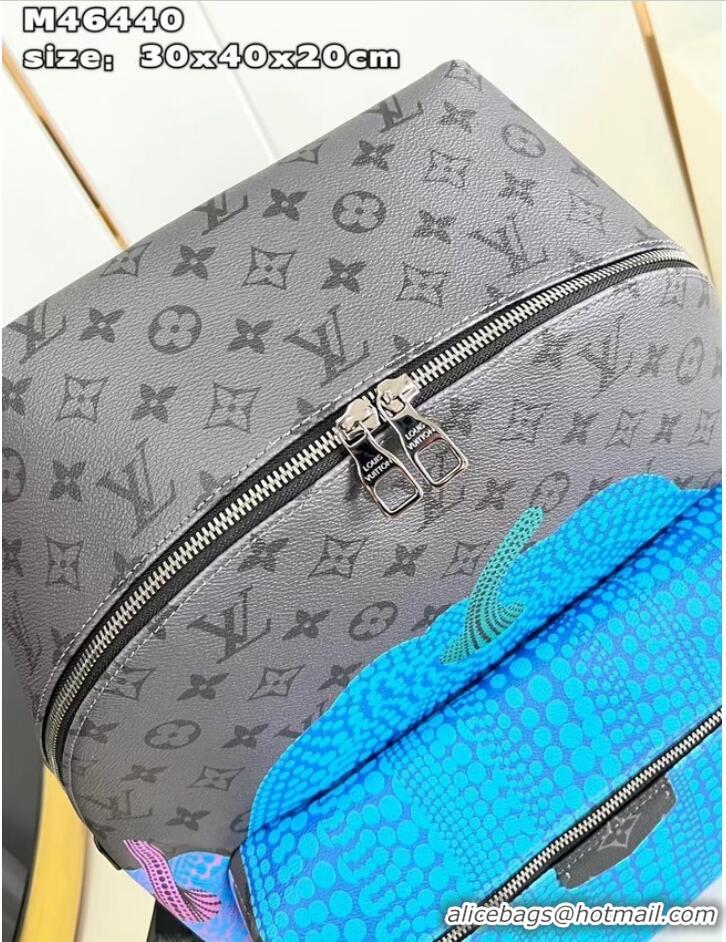 Classic Louis Vuitton Monogram Eclipse Canvas LV x YK Discovery Backpack M46440