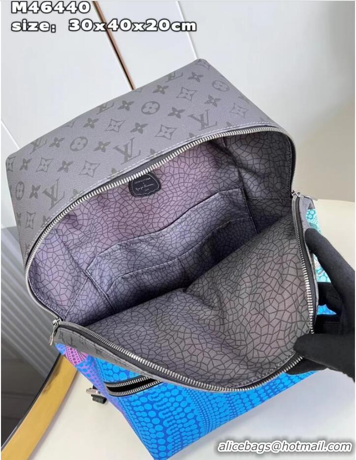 Classic Louis Vuitton Monogram Eclipse Canvas LV x YK Discovery Backpack M46440