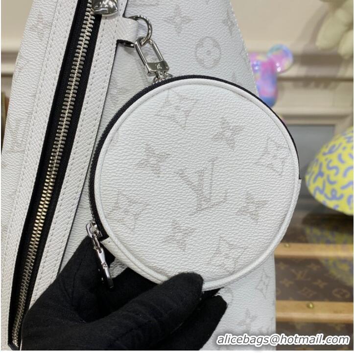 Buy Cheapest Louis Vuitton Duo Slingbag M30936 white