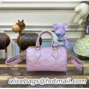 Reasonable Price Louis Vuitton Nano Speedy M82342 Pink