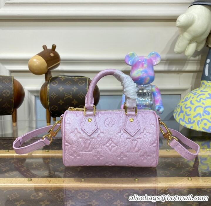 Reasonable Price Louis Vuitton Nano Speedy M82342 Pink