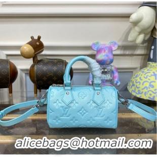 Promotional Louis Vuitton Nano Speedy M82342 Pearly Lagoon Turquoise