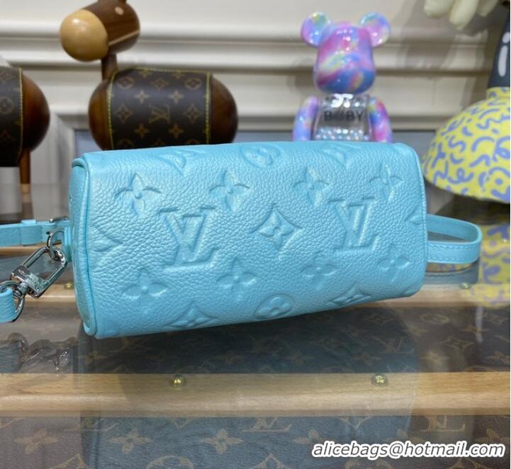 Promotional Louis Vuitton Nano Speedy M82342 Pearly Lagoon Turquoise