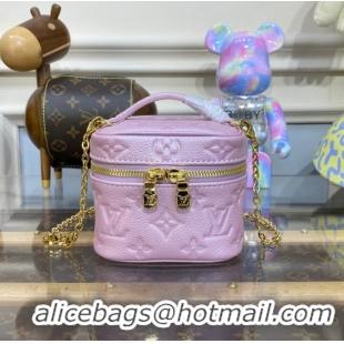 Hot Sell Cheap Louis Vuitton Micro Vanity M82193 Pearly Lilac