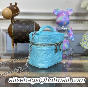 Well Crafted Louis Vuitton Micro Vanity M82193 Pearly Lagoon Turquoise