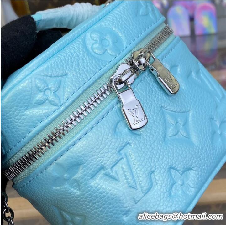 Well Crafted Louis Vuitton Micro Vanity M82193 Pearly Lagoon Turquoise