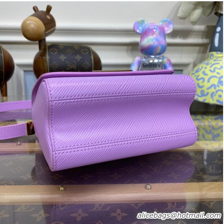 Famous Brand Louis Vuitton Twist MM M22028 purple