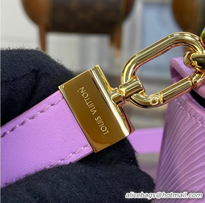 Famous Brand Louis Vuitton Twist MM M22028 purple