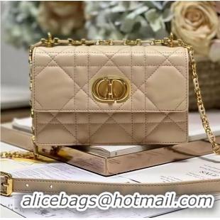 Traditional Specials Dior MISS CARO MINI BAG Macrocannage Lambskin S5169UD Sand-Colored